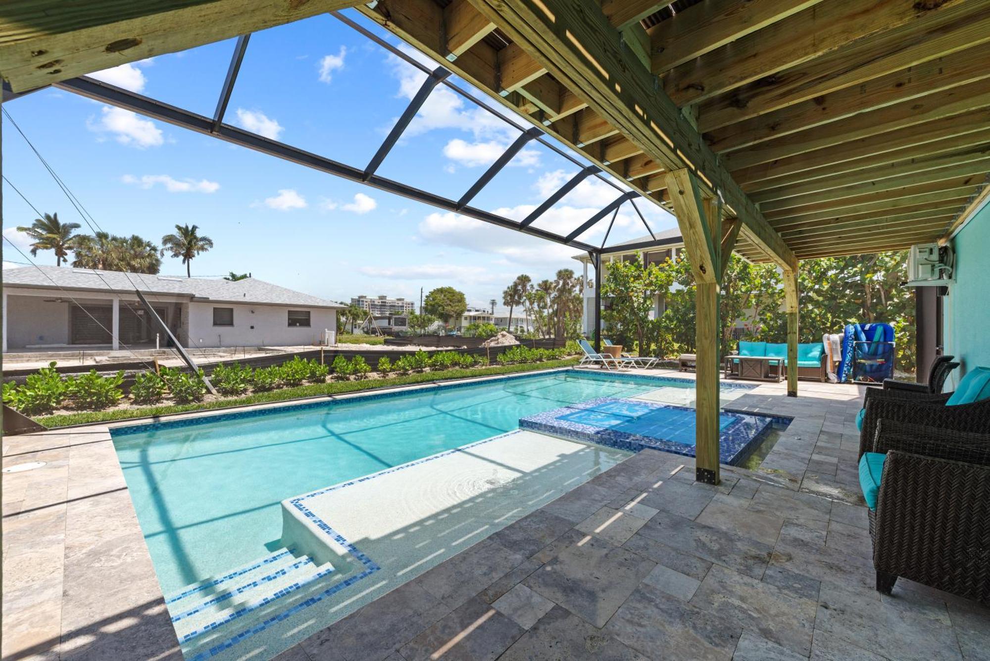 Heated Pool Home Steps To The Beach Fort Myers Beach Zewnętrze zdjęcie