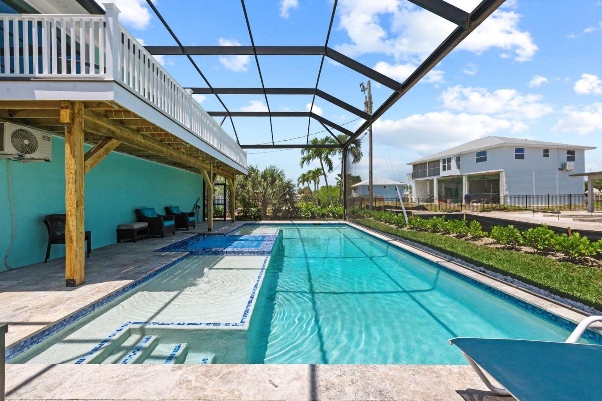 Heated Pool Home Steps To The Beach Fort Myers Beach Zewnętrze zdjęcie